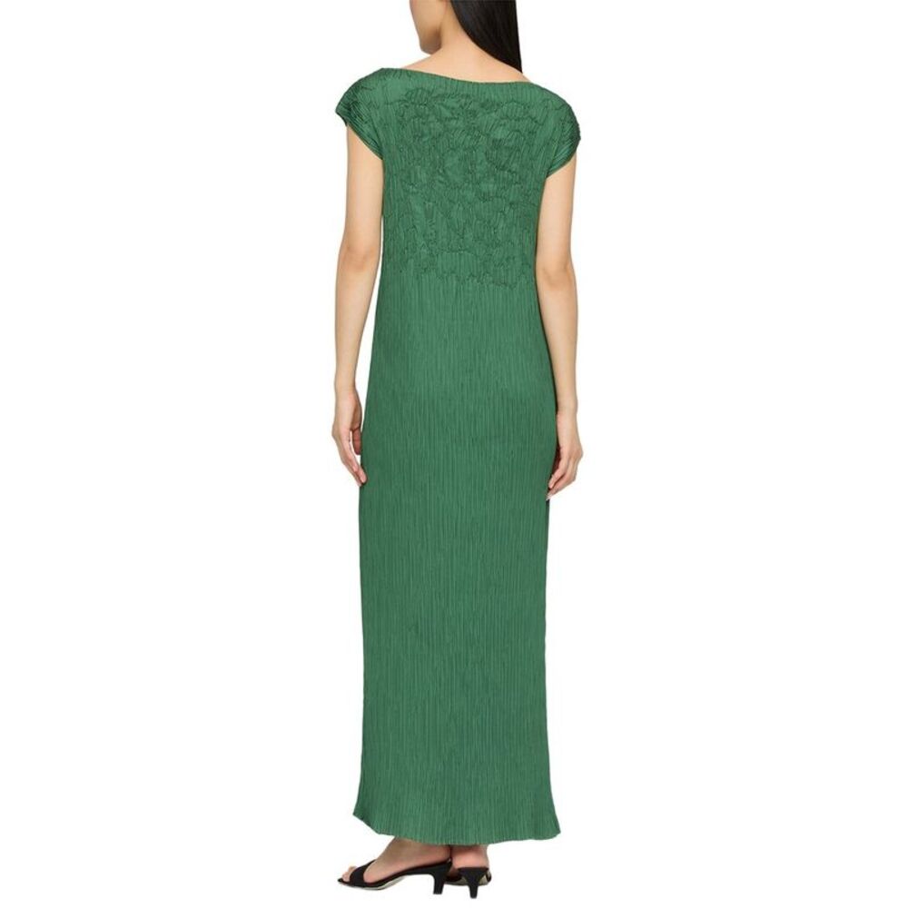 Lafayette 148 New York Womens Dress, Green - Picture 2 of 3